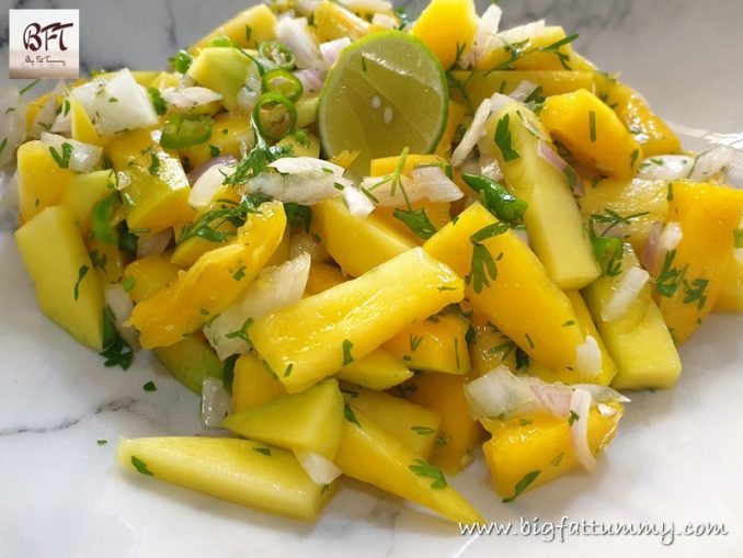 Raw Mango Salad Recipe BFT For The Love Of Food