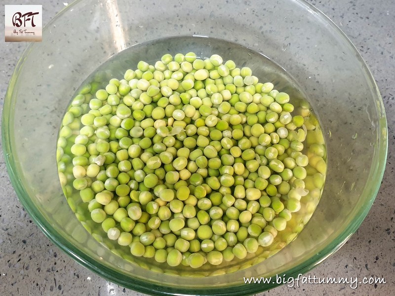 Dry Green Pea Patal Bhaji