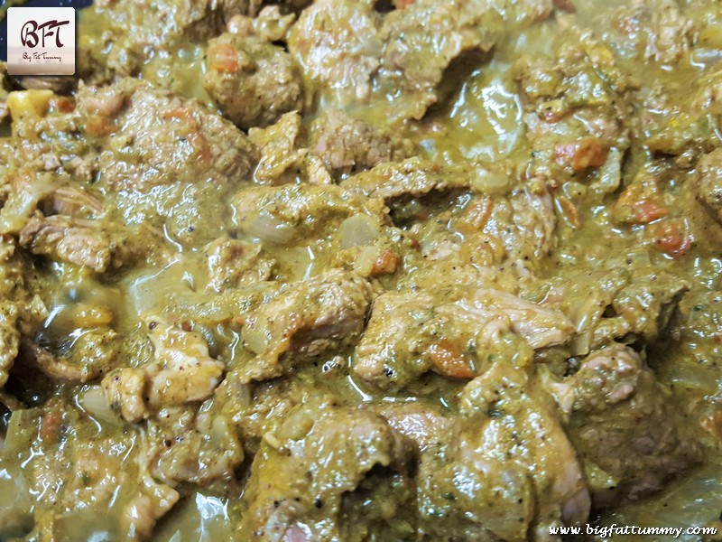 Goan Green Beef Curry