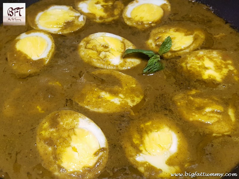 Egg curry hot sale green masala