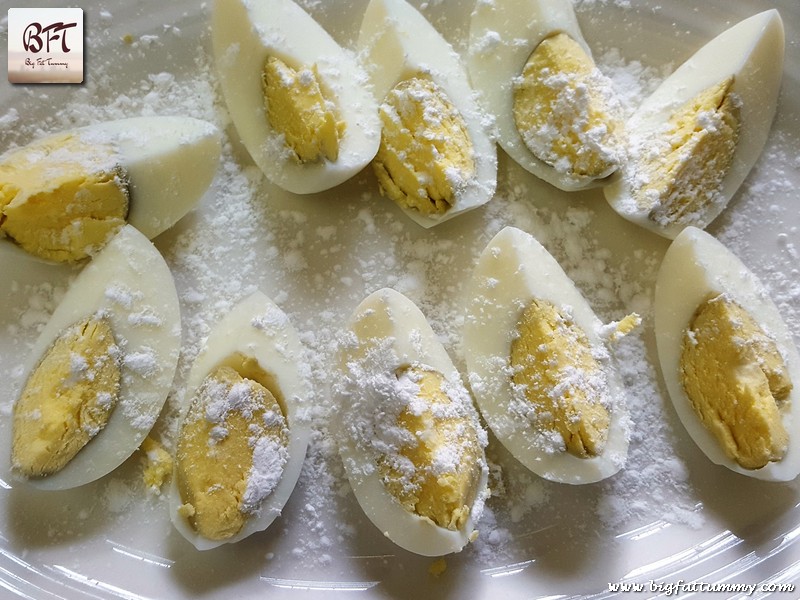 Preparation of Egg Honey Chilli