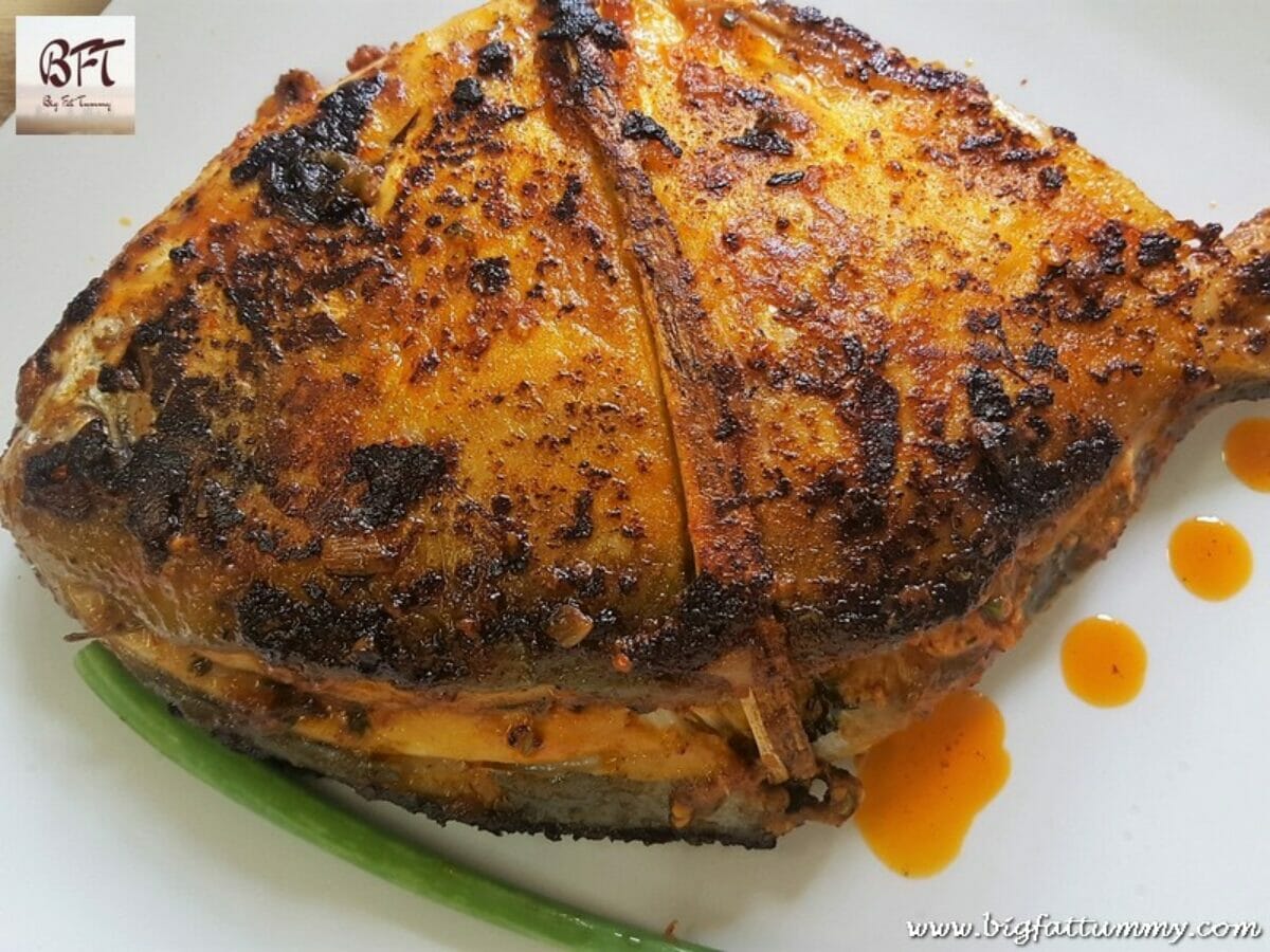 stuffed pomfret