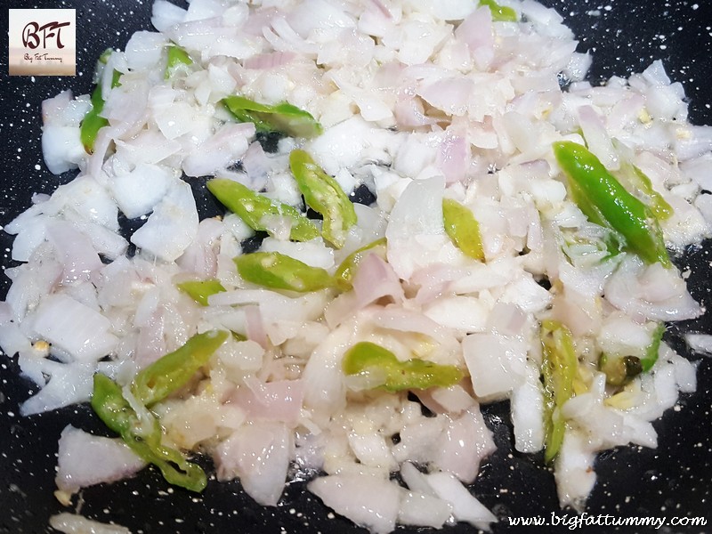 Preparation of Egg Chilly Fry