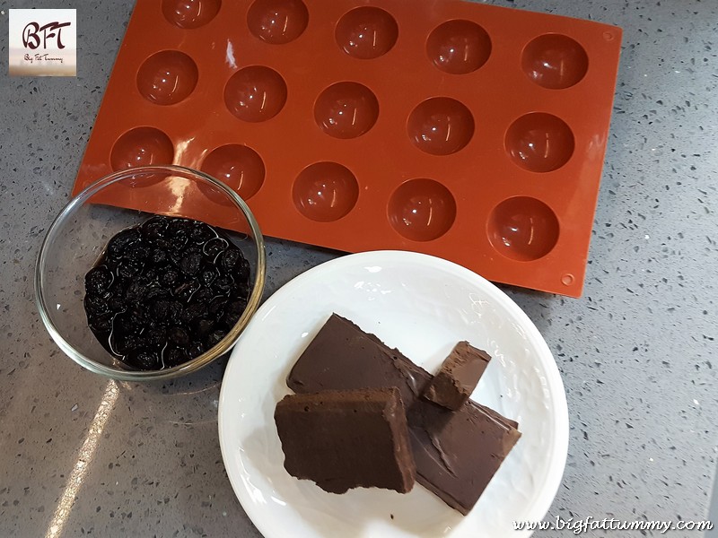 Making of Rum and Raisin Chocolate