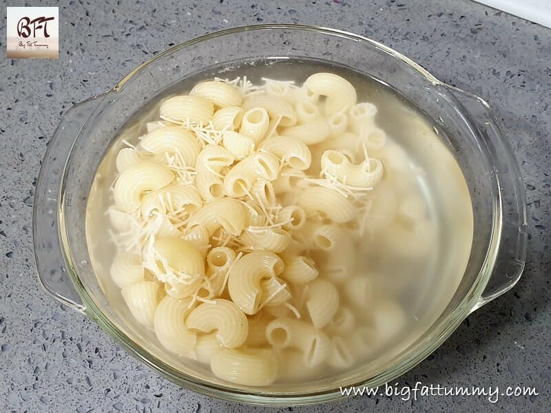 Preparation of Goan Macaroni Soup