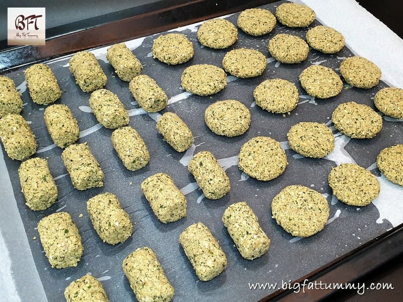 Making of Falafel - Chickpea Fritters
